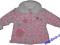 nowa jesienna kurtka płaszczyk 3-6 M 68/74 serca