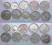 LOT - Mauritius - 10 monet - zestaw C
