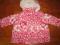 Cudna różowa kurteczka w kwiatki rozm. 74