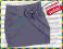 Szara spódnica wysoki stan zakładki wąska 134 a39