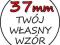 Przypinki Znaczki Badziki Piny wzór własny 37mm