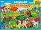 **PLAYMOBIL 4167 Konie koniki koń puzzle wóz figur