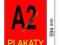 PLAKAT A2 PLAKATY A2  42cm x 59,4cm  100szt offset