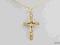 NOWY ZŁOTY KRZYŻYK ZŁOTO pr585 14K CHRZEST KOMUNIA
