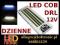 Lampa LED COB 12V Dzienne DRL MOCNE ŚWIATŁO!