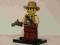 Cowboy + broń + podstawka col016 LEGO UNIKAT