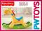 FISHER PRICE ŻYRAFKA NA BIEGUNACH Zyrafa BBW07