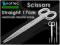 Nattec Scissors Straight 17cm NOŻYCZKI JAKOŚĆ!