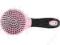 Szczotka York Axel do grzywy i ogona różowo-szara