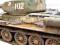 1:72 kalkomanie na czołg T-34 / 85 - RUDY 102