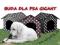 R5 Legowisko DOMEK posłanie BUDA Psa 63x60x70 cm