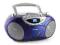 BLAUPUNKT BOOMBOX MP3 CD MC AUX FM/MW NIEBIESKI