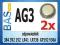 Bateria AG3 _ 384 392 192 LR41 LR736 GP192 _2szt