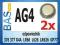 Bateria AG4  177 376 377 G4A LR66 L626 LR626 _2szt