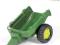 Przyczepa do trakrora RollyKid  zielona  RollyToys