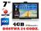 4GB Nawigacja GPS MEDIATEC 7'' mapy iGO PL EUR T86