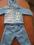 Komplet bluza spodnie dres gruby polar rozm. 74