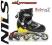 Rolki NILS EXTREME YELLOW ABEC 7 REGULOWANE 35-38