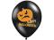 Balony czarne na Halloween - Dynie - 37 cm - 5 szt