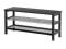 IKEA TJUSIG Ława z miejscem na buty czarny