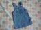 dżinsowe sukienka 68-74