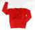 NEXT sweter , sweterek SZKOLNY czerwony 152cm