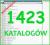 Lista 1423 katalogów PR1-PR6, katalogi, spis, baza