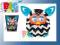 FURBY BOOM SWEET ZYGZAKI CZARNE BIAŁE HASBRO A4339