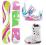 Zestaw Snowboard Raven Venus Pink 140cm 2015