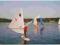 Augustów Jezioro Necko windsurfing początki 1977r