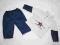 Dresy bluza i ocieplane spodnie B-baby r. 74/80