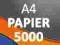 Papier firmowy A4 5000 szt + Projekt i WYSYŁKA 0zł