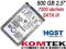 Dysk 500GB HGST 7200 2,5