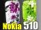 Nokia 510 _ORYGINALNE etui pokrowiec FLOWER+ Folia