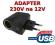 ADAPTER PRZEJŚCIÓWKA z 230V NA 12V + ŁADOWARKA USB