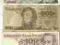 BANKNOTY PRL 4 SZT+ 4 MONETY