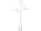 Stojak do suszarki Boon - Twig White W-WA wys 24 h