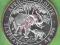 100 shillings SOMALIA 2007 - SŁONIE Uncja 999