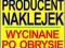 BANERY NAKLEJKI NAKLEJKA - ETYKIETY PRODUCENT