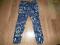 DWIE PARY FAJNYCH LEGGINSÓW r.98-104cm