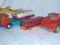 3x stare zabawki - ciężarówka , koparka , autobus