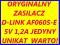ORYGINALNY ZASILACZ D-LINK AF0605-E 5V 1,2A JEDYNY