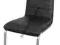 Krzesło metalowe H-223 krzesła czarne bujane fotel