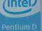 Naklejka Intel Pentium D 12x16mm (130)