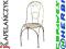 Krzesło ogrodowe metalowe ozdobne 69 herbi