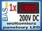 Panelowy woltomierz LED _ 0 - 200V DC _nap. stałe
