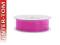 Tasiemka wstążka SZYFONOWA 19 mm / 25 m różowa