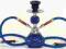 SHISHA 2-OSOBOWA NIEBIESKA - 25 CM - Warszawa