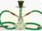 SHISHA 2-OSOBOWA ZIELONA WZORY - 25 CM - Warszawa