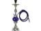 SHISHA NIEBIESKA 1 WĄŻ - 75 CM - Warszawa